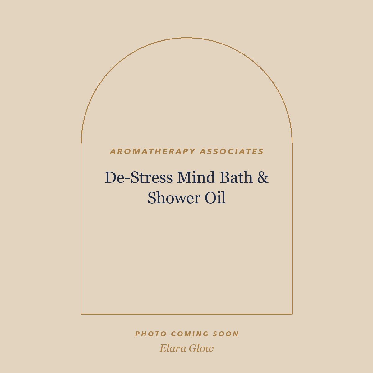 Placeholder, product photo coming soon: Aromatherapy Associates De-Stress Mind Bath & Shower Oil