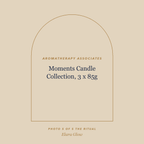 Placeholder, product photo coming soon: Aromatherapy Associates Moments Candle Collection, 3 x 85g