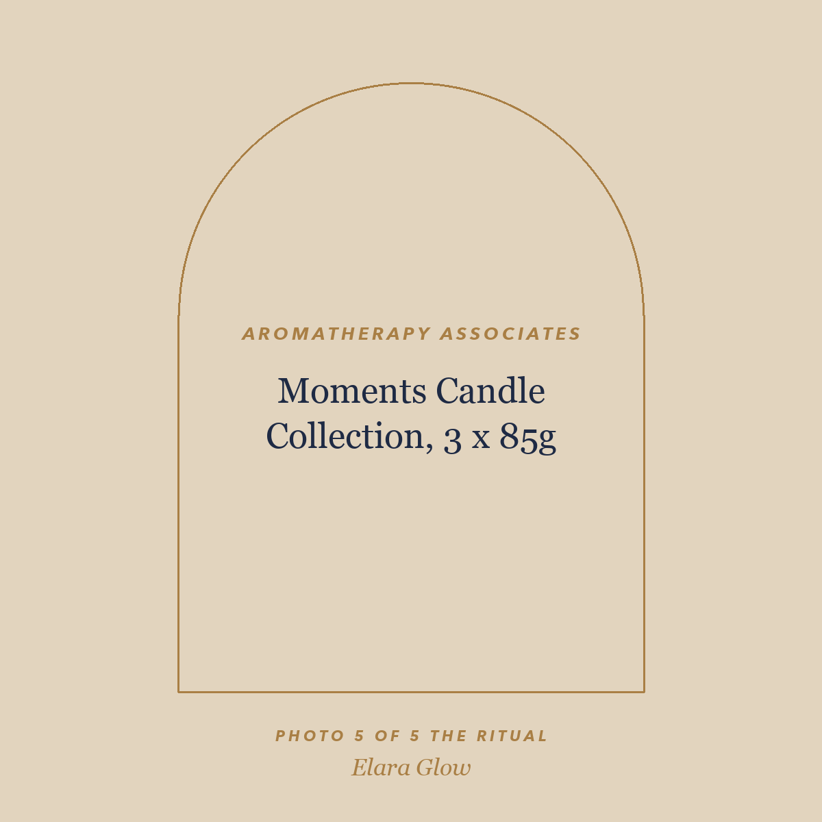 Placeholder, product photo coming soon: Aromatherapy Associates Moments Candle Collection, 3 x 85g