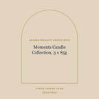 Placeholder, product photo coming soon: Aromatherapy Associates Moments Candle Collection, 3 x 85g