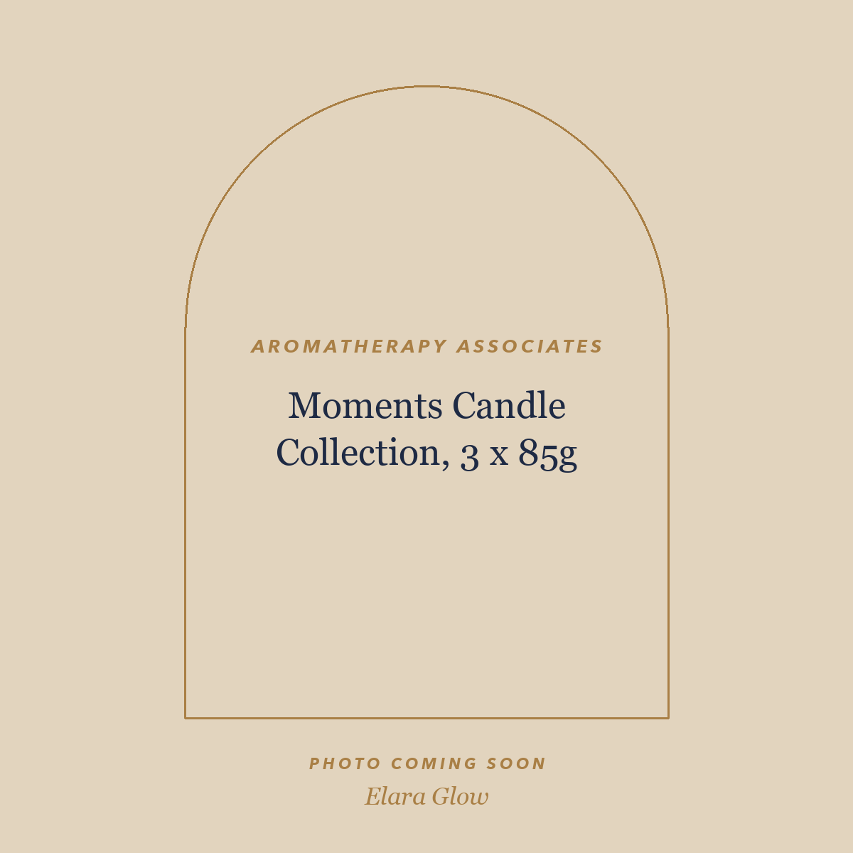 Placeholder, product photo coming soon: Aromatherapy Associates Moments Candle Collection, 3 x 85g