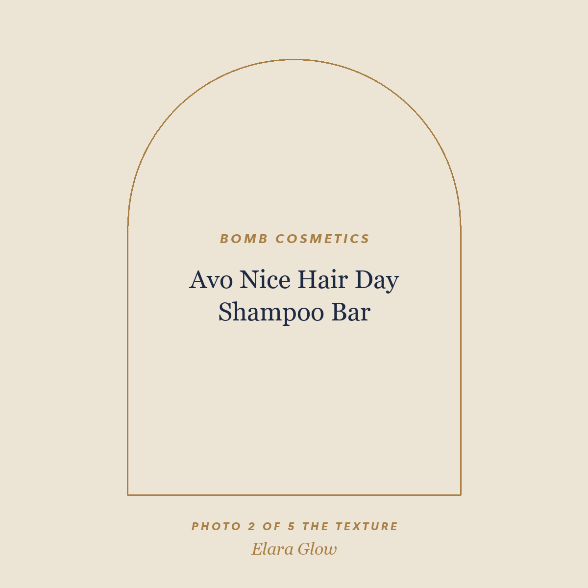 Placeholder, product photo coming soon: Bomb Cosmetics Avo Nice Hair Day Shampoo Bar