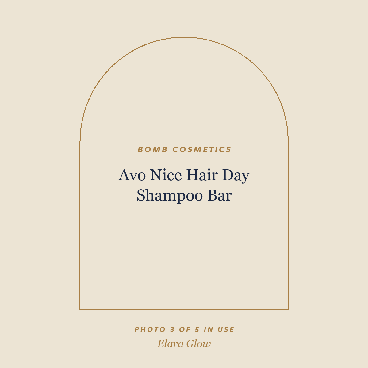 Placeholder, product photo coming soon: Bomb Cosmetics Avo Nice Hair Day Shampoo Bar