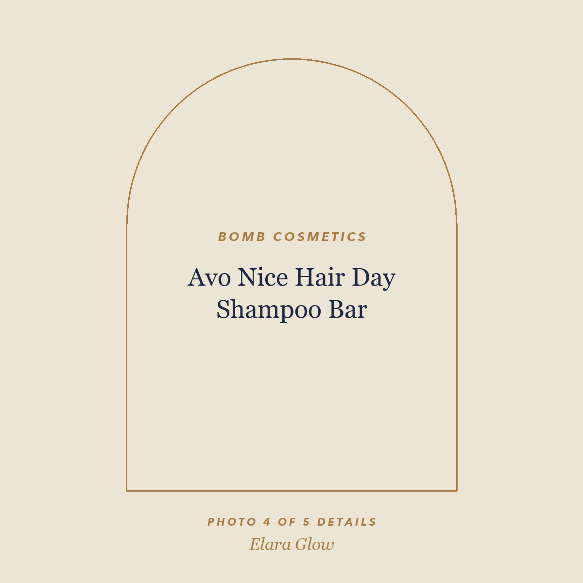 Placeholder, product photo coming soon: Bomb Cosmetics Avo Nice Hair Day Shampoo Bar