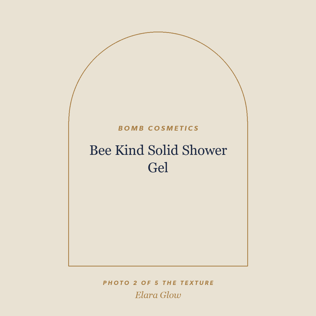 Placeholder, product photo coming soon: Bomb Cosmetics Bee Kind Solid Shower Gel
