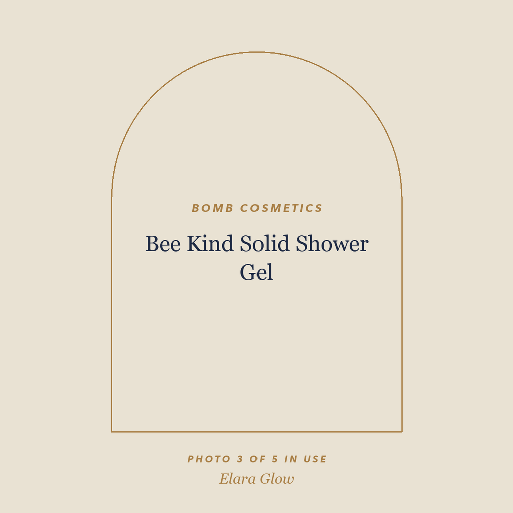 Placeholder, product photo coming soon: Bomb Cosmetics Bee Kind Solid Shower Gel