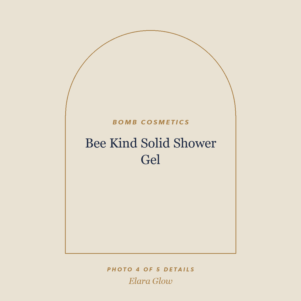 Placeholder, product photo coming soon: Bomb Cosmetics Bee Kind Solid Shower Gel