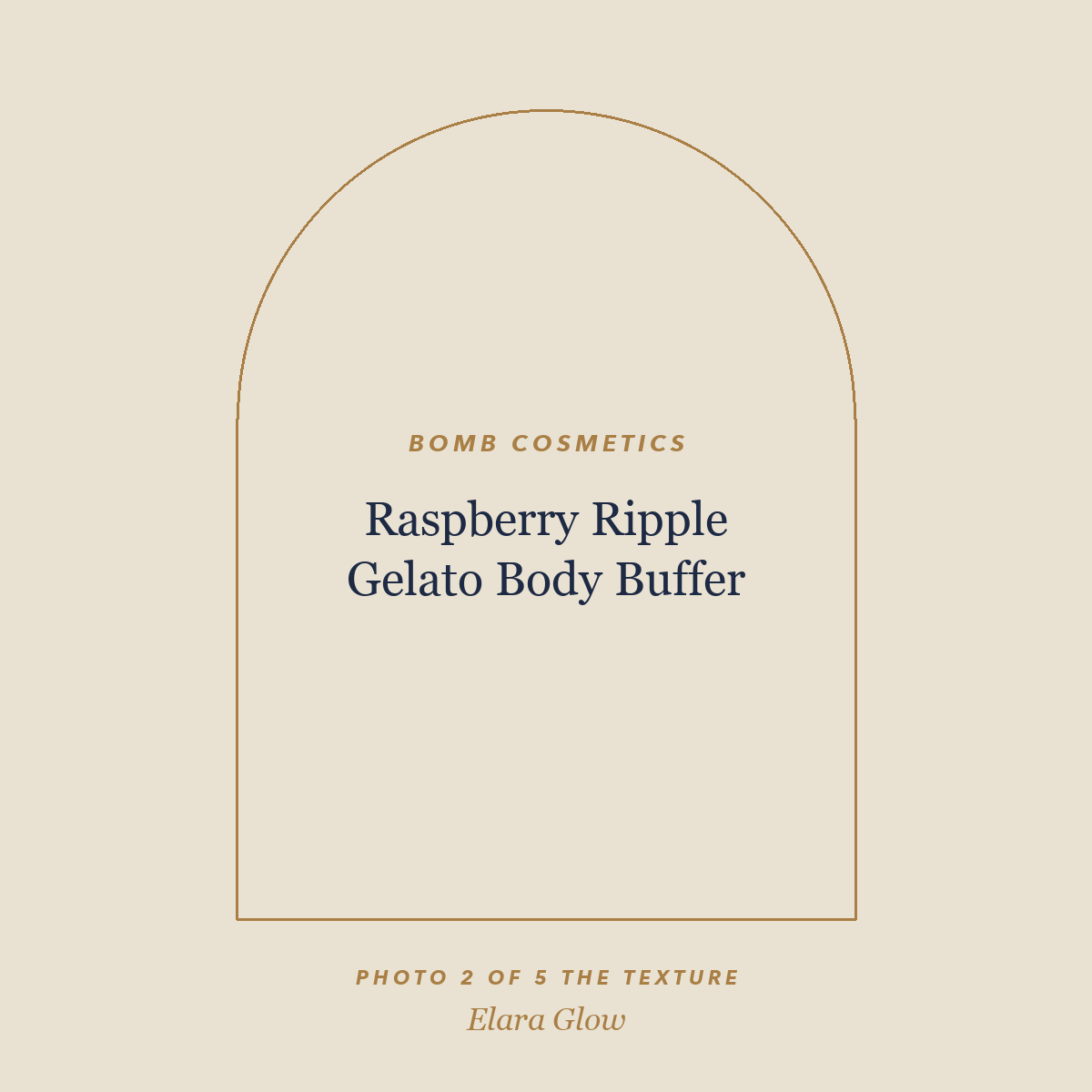 Placeholder, product photo coming soon: Bomb Cosmetics Raspberry Ripple Gelato Body Buffer
