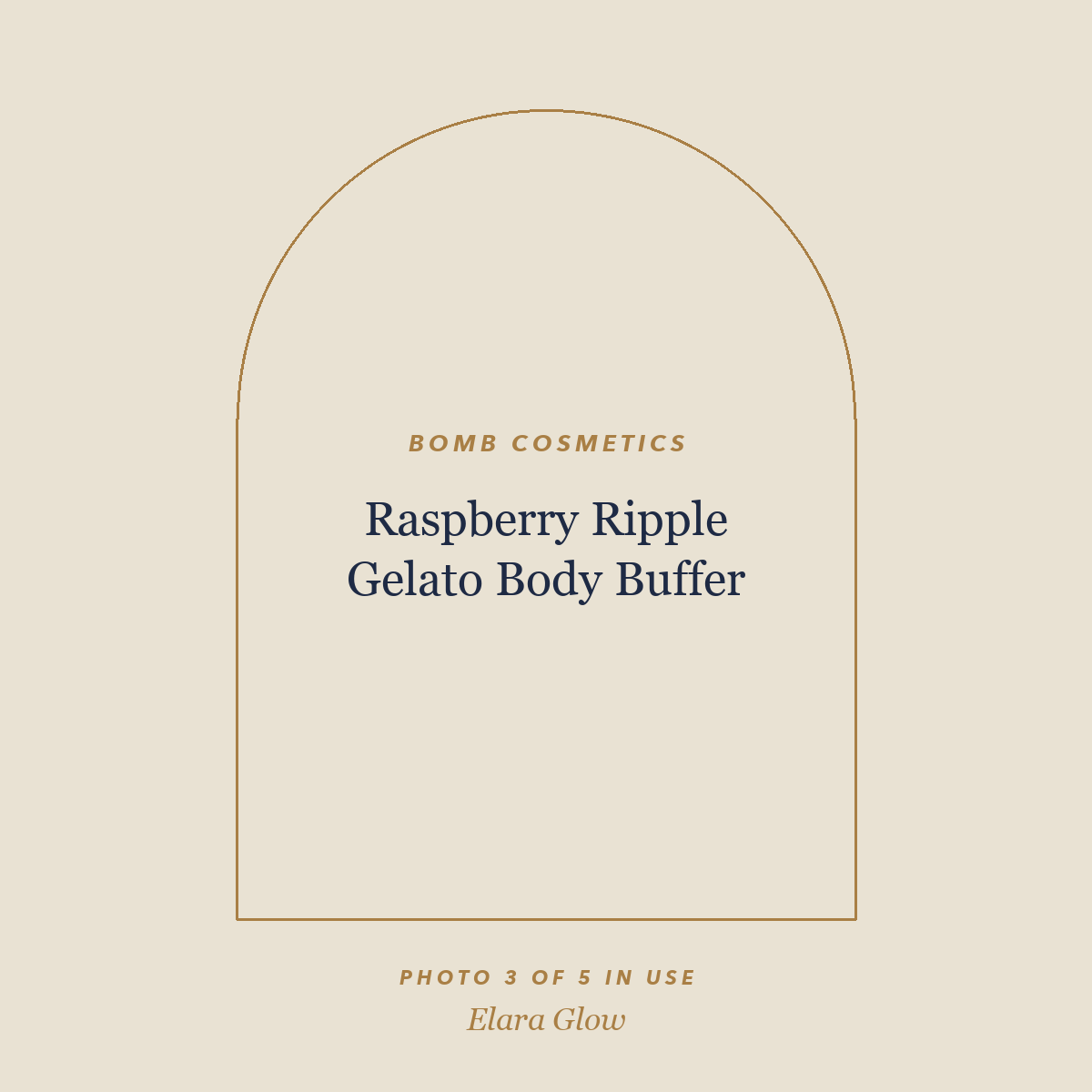 Placeholder, product photo coming soon: Bomb Cosmetics Raspberry Ripple Gelato Body Buffer
