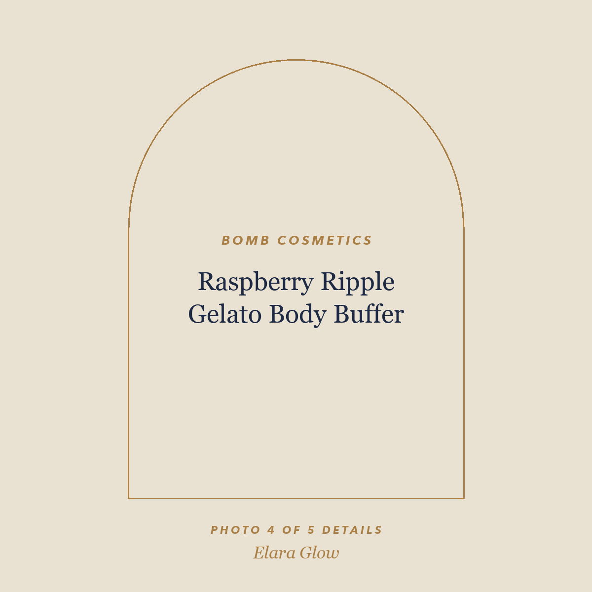 Placeholder, product photo coming soon: Bomb Cosmetics Raspberry Ripple Gelato Body Buffer