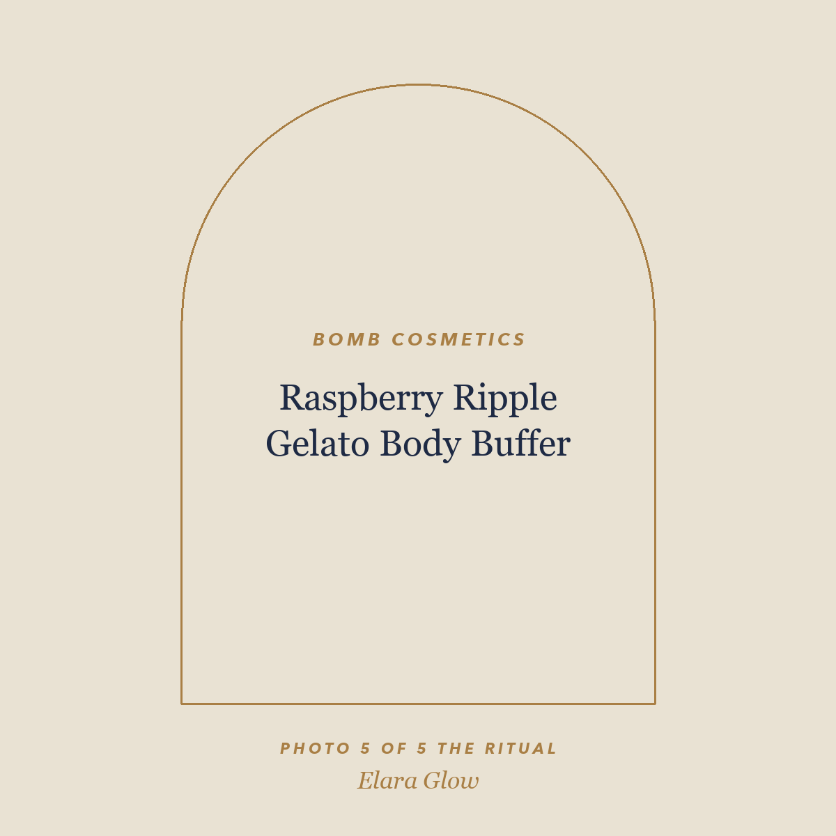 Placeholder, product photo coming soon: Bomb Cosmetics Raspberry Ripple Gelato Body Buffer
