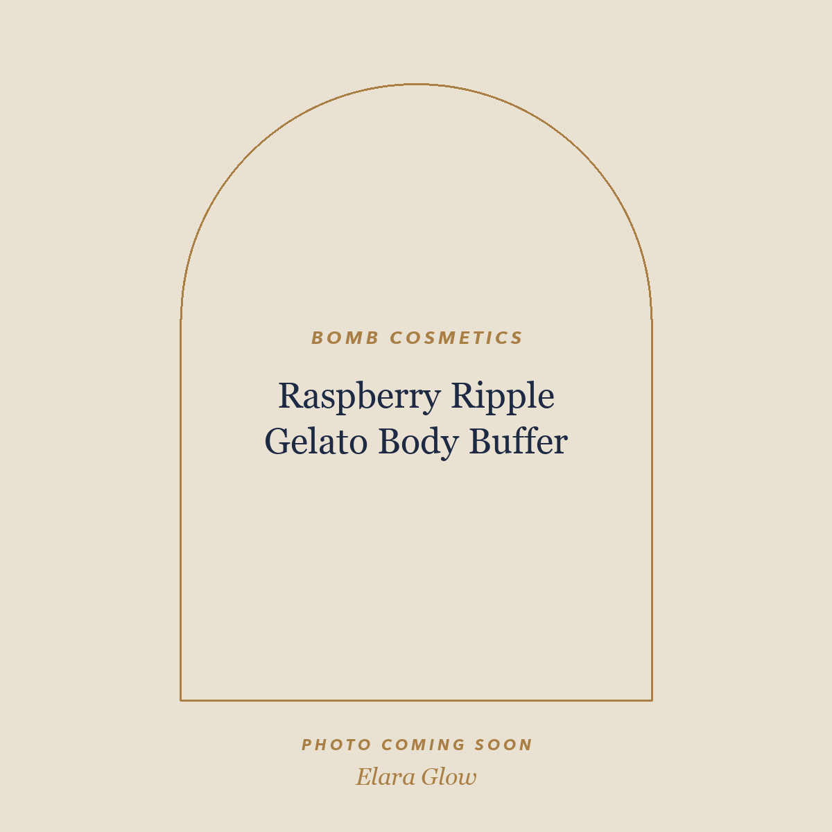 Placeholder, product photo coming soon: Bomb Cosmetics Raspberry Ripple Gelato Body Buffer