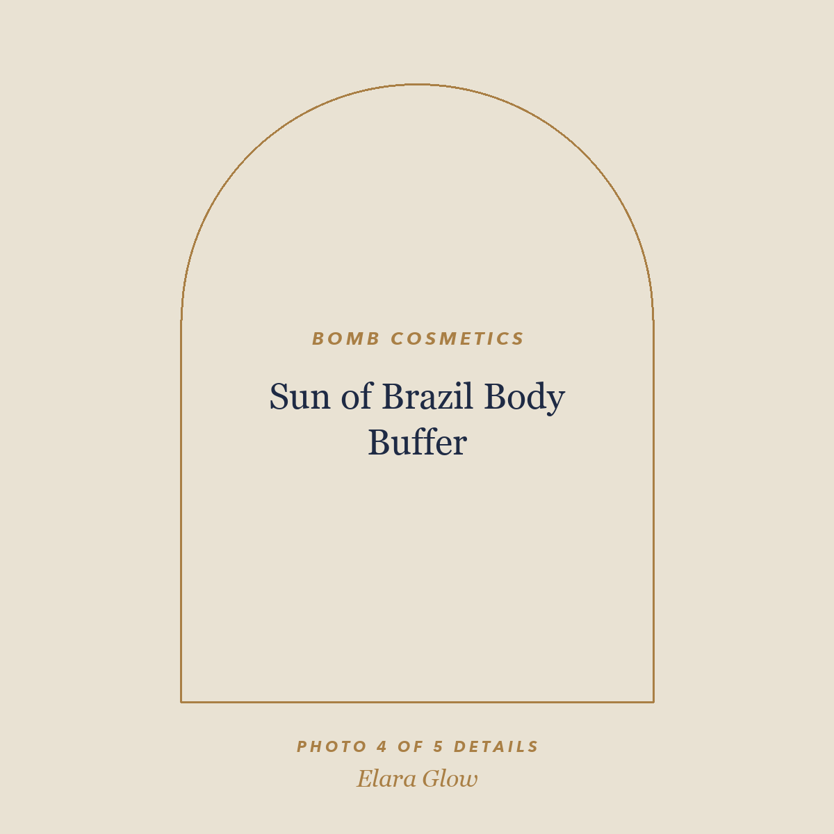 Placeholder, product photo coming soon: Bomb Cosmetics Sun of Brazil Body Buffer