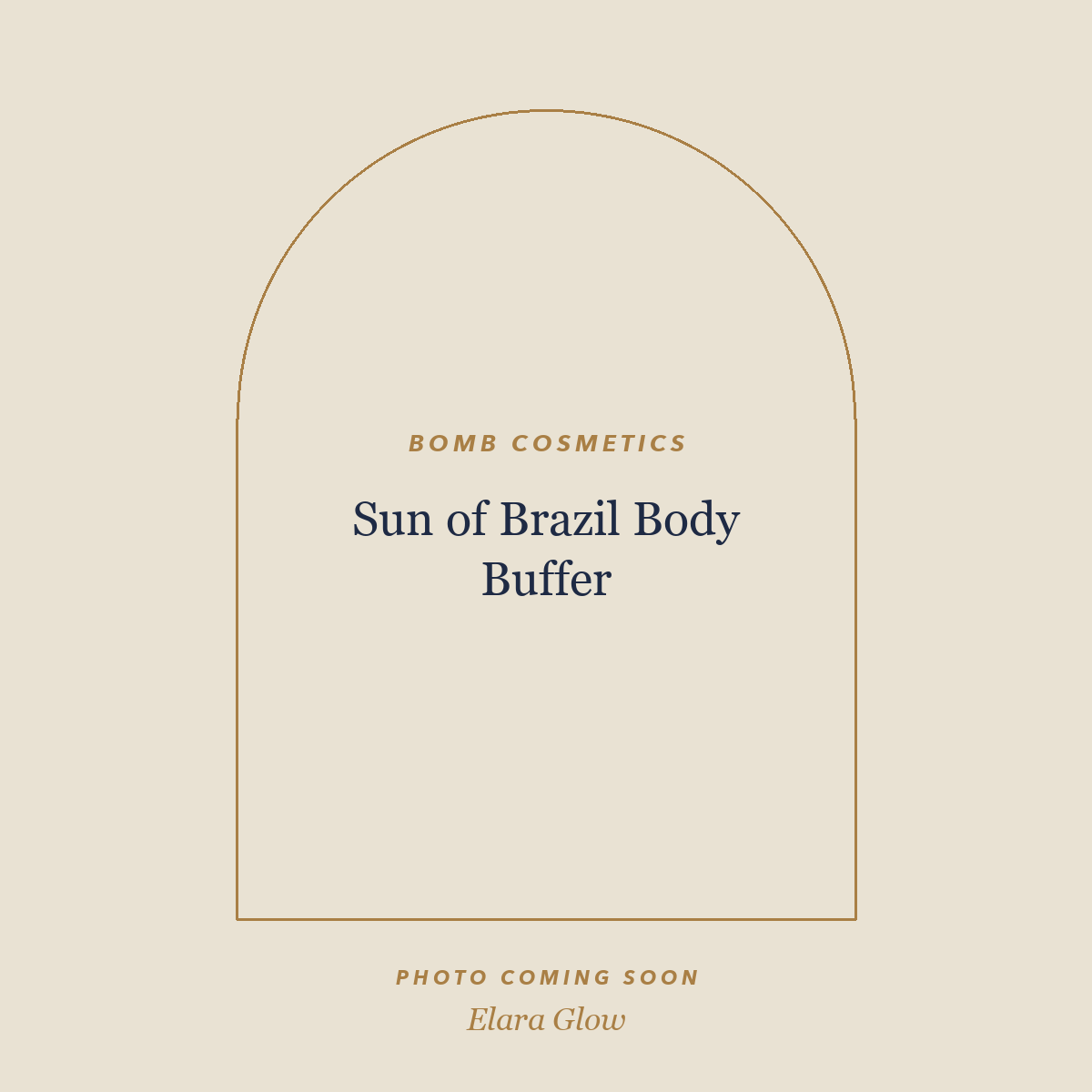 Placeholder, product photo coming soon: Bomb Cosmetics Sun of Brazil Body Buffer