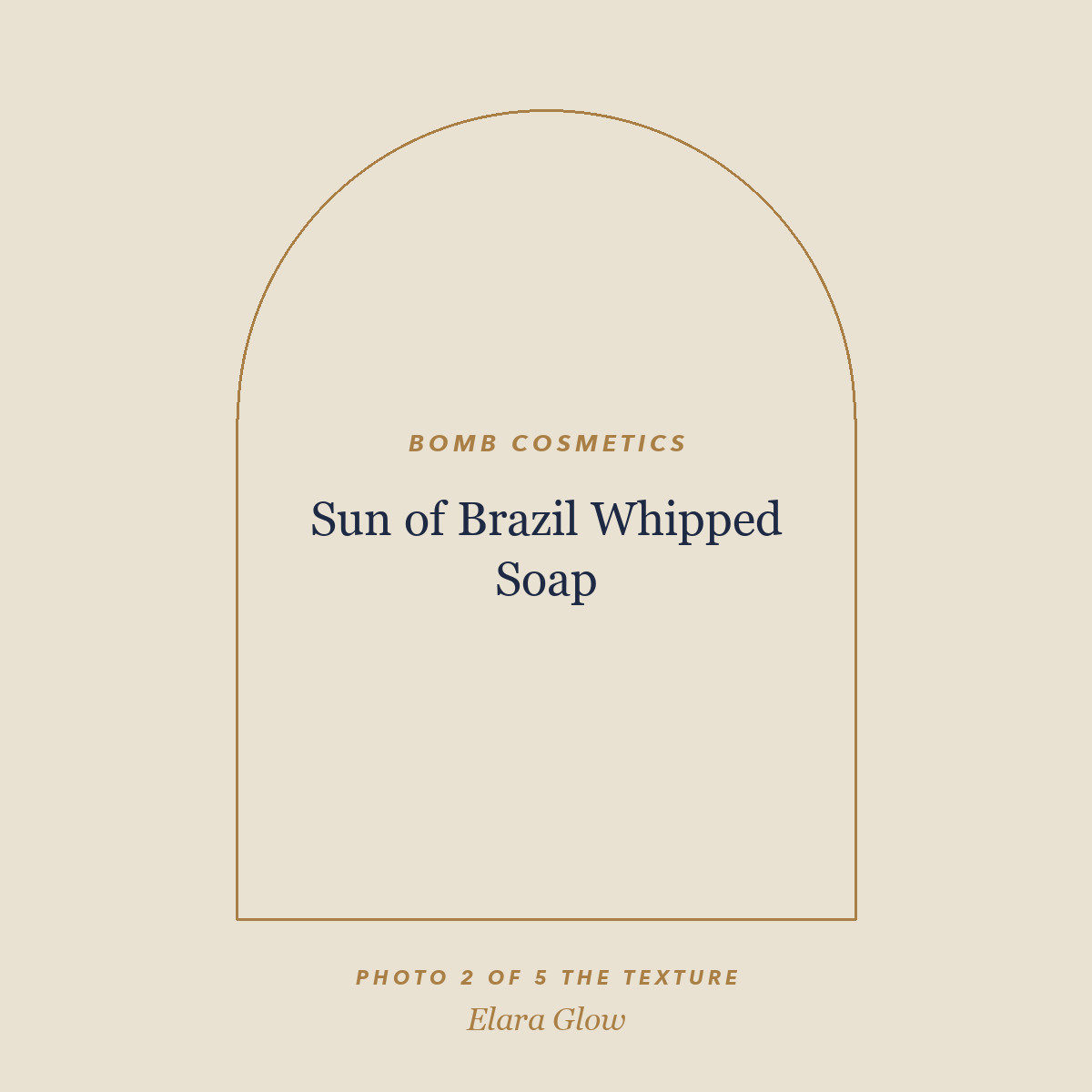 Placeholder, product photo coming soon: Bomb Cosmetics Sun of Brazil Whipped Soap