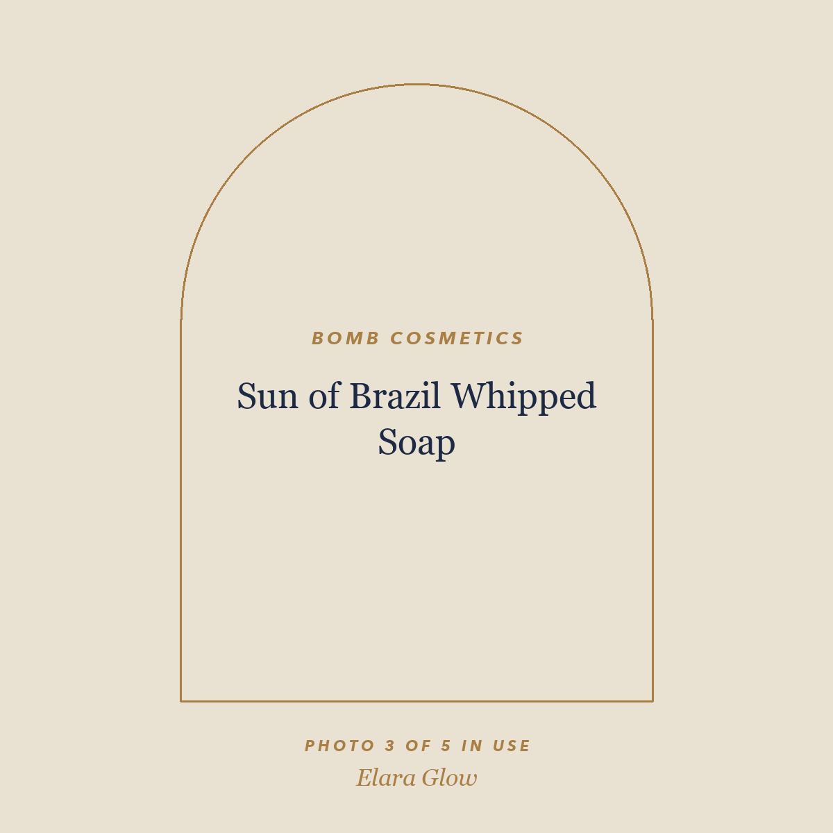 Placeholder, product photo coming soon: Bomb Cosmetics Sun of Brazil Whipped Soap