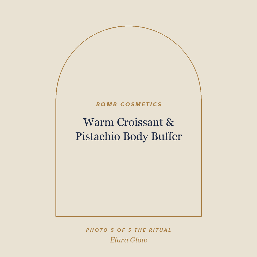 Placeholder, product photo coming soon: Bomb Cosmetics Warm Croissant & Pistachio Body Buffer