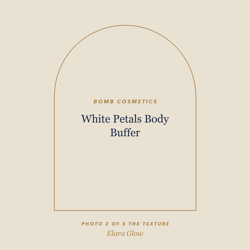 Placeholder, product photo coming soon: Bomb Cosmetics White Petals Body Buffer