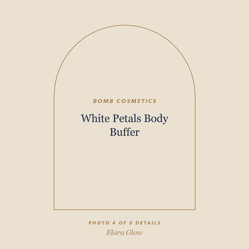 Placeholder, product photo coming soon: Bomb Cosmetics White Petals Body Buffer
