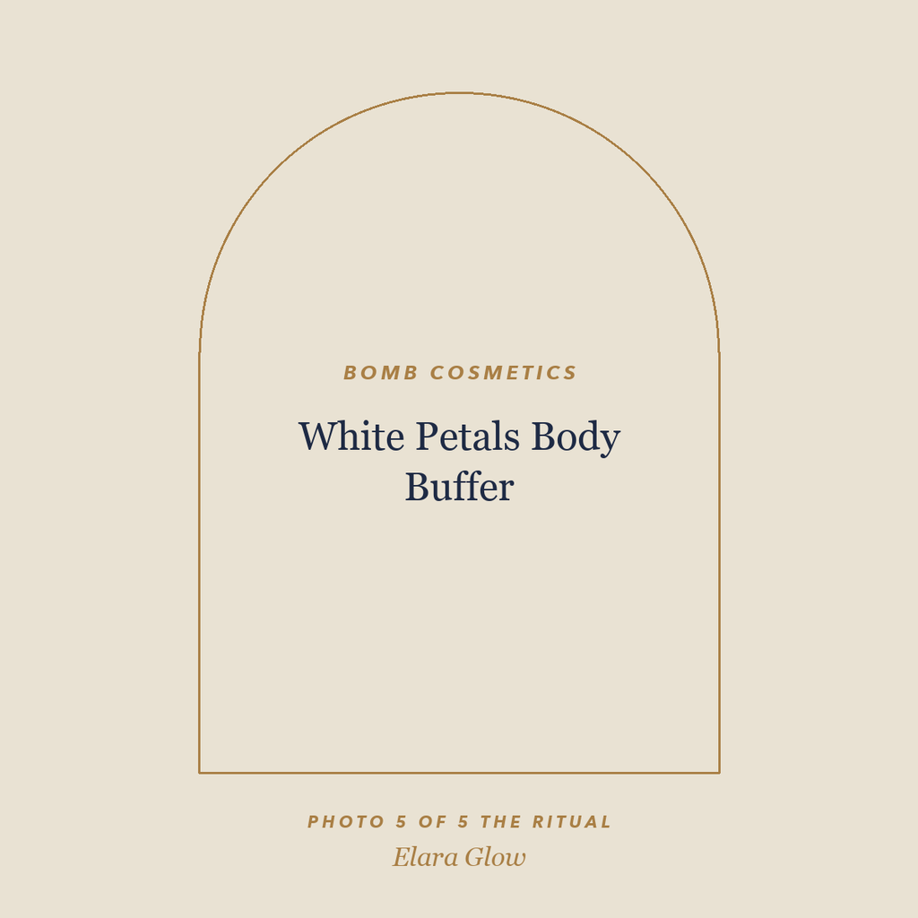 Placeholder, product photo coming soon: Bomb Cosmetics White Petals Body Buffer