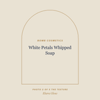 Placeholder, product photo coming soon: Bomb Cosmetics White Petals Whipped Soap
