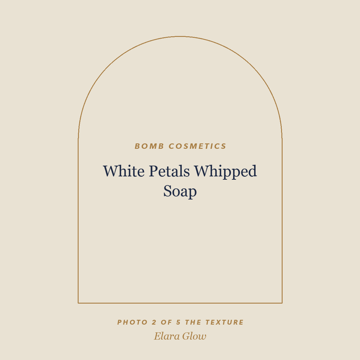Placeholder, product photo coming soon: Bomb Cosmetics White Petals Whipped Soap