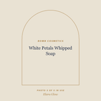 Placeholder, product photo coming soon: Bomb Cosmetics White Petals Whipped Soap