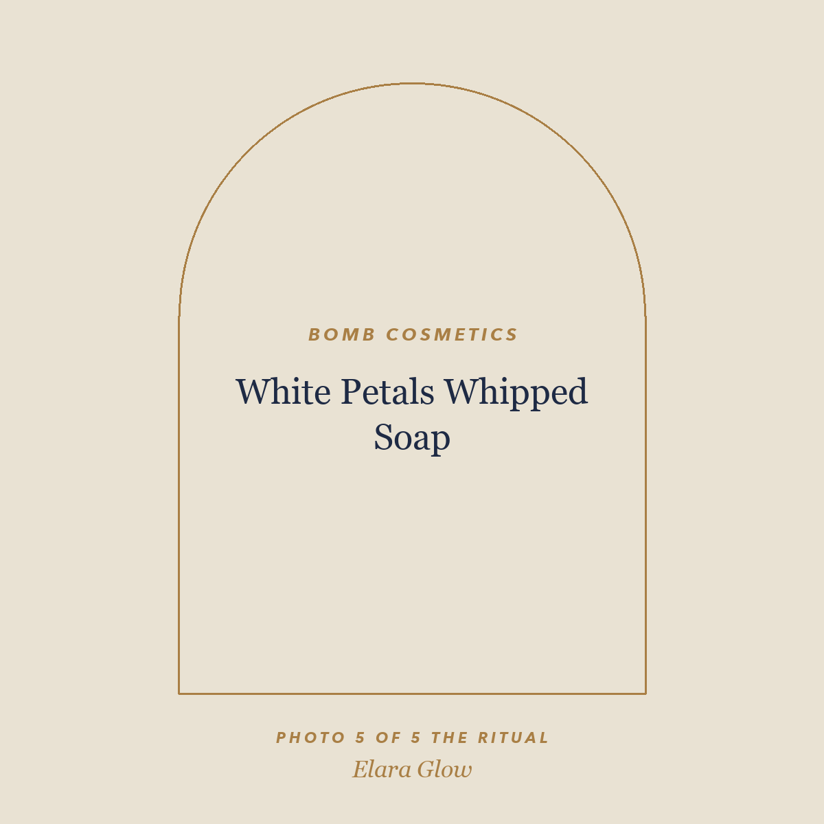 Placeholder, product photo coming soon: Bomb Cosmetics White Petals Whipped Soap