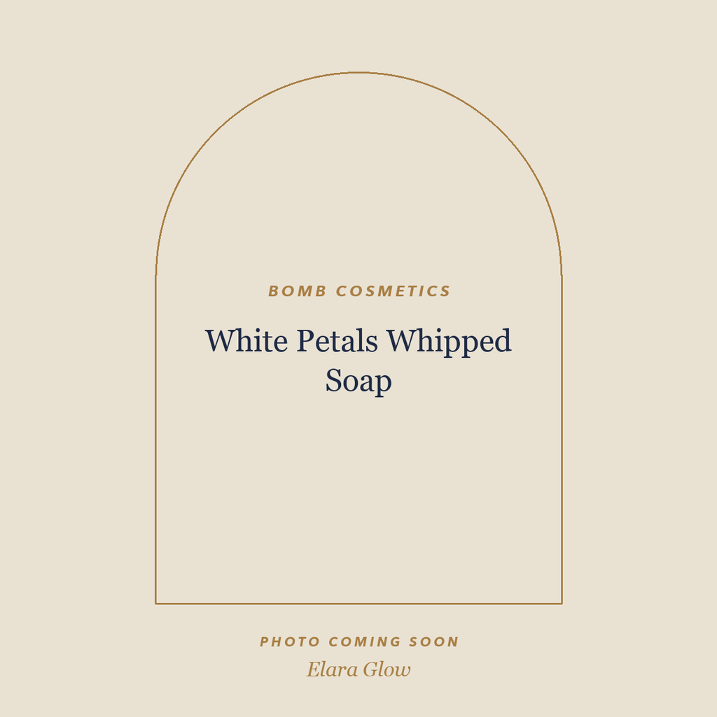 Placeholder, product photo coming soon: Bomb Cosmetics White Petals Whipped Soap