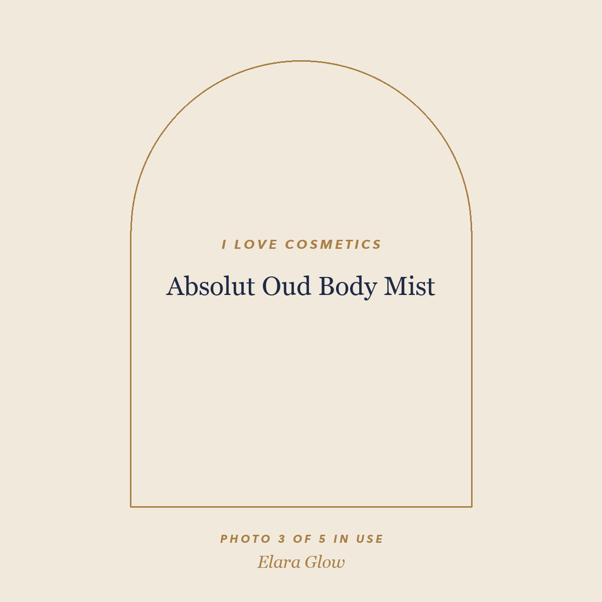 Placeholder, product photo coming soon: I LOVE Cosmetics Absolut Oud Body Mist, 150ml