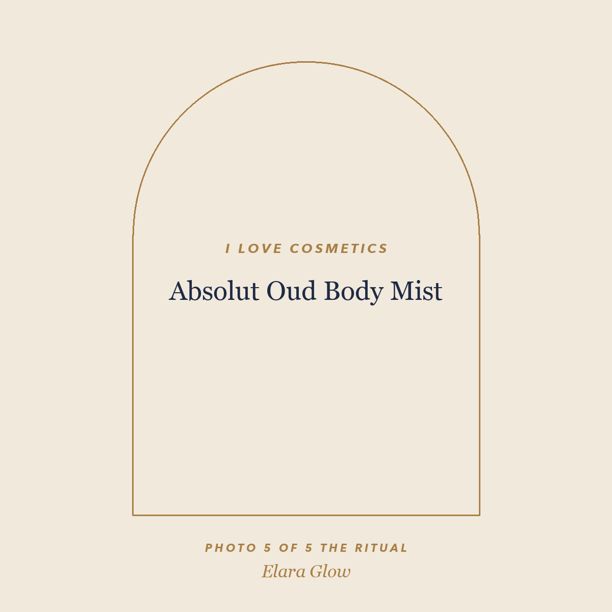 Placeholder, product photo coming soon: I LOVE Cosmetics Absolut Oud Body Mist, 150ml