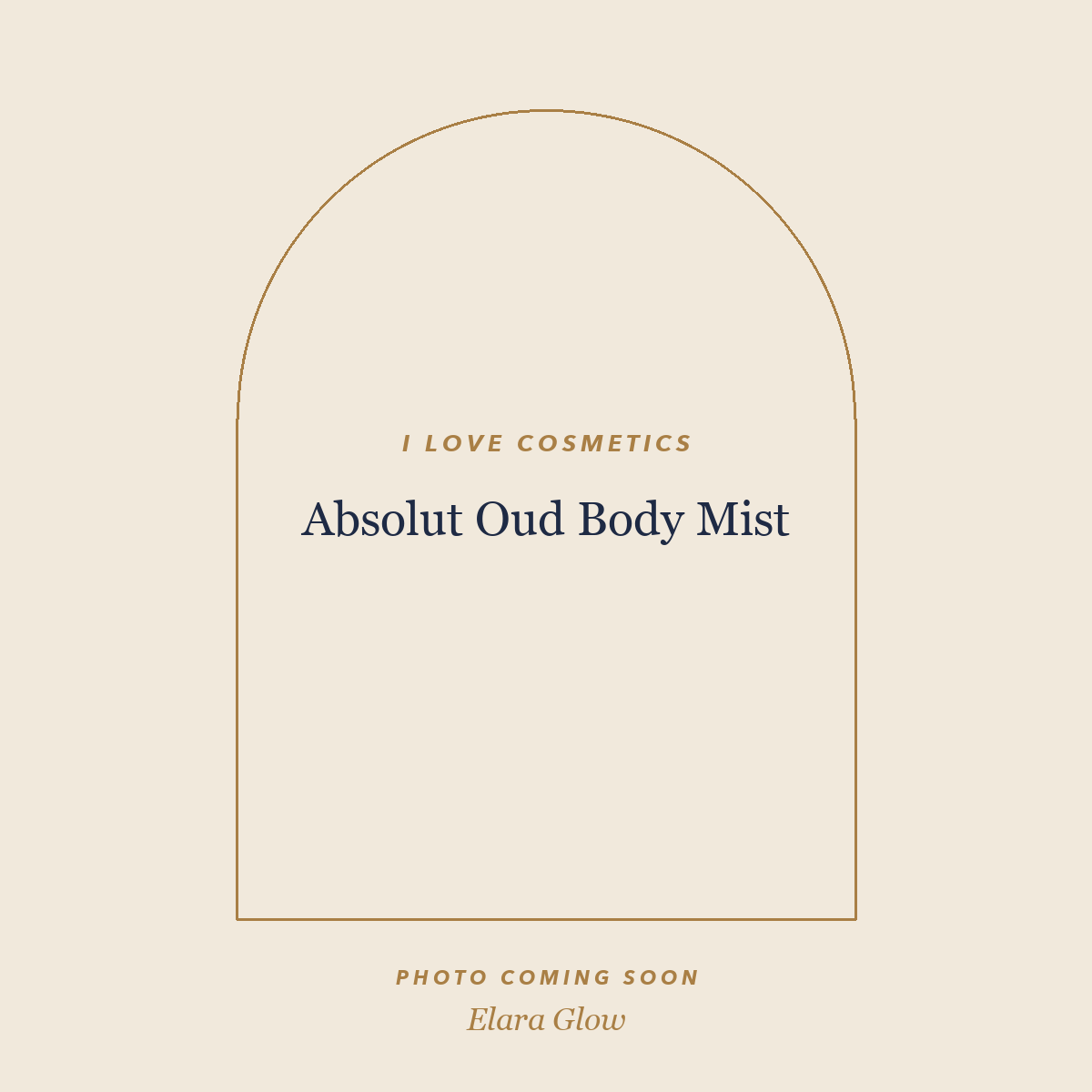 Placeholder, product photo coming soon: I LOVE Cosmetics Absolut Oud Body Mist, 150ml