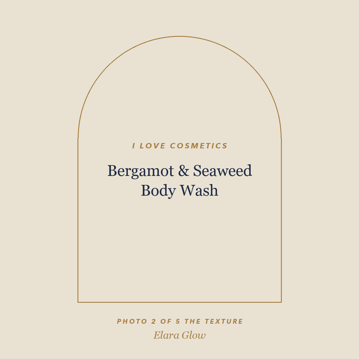 Placeholder, product photo coming soon: I LOVE Cosmetics Bergamot & Seaweed Body Wash
