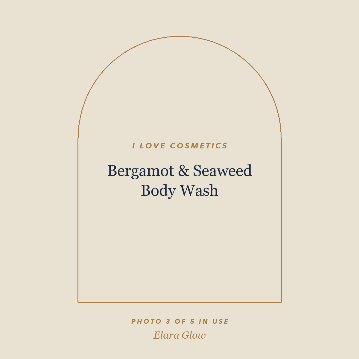 Placeholder, product photo coming soon: I LOVE Cosmetics Bergamot & Seaweed Body Wash