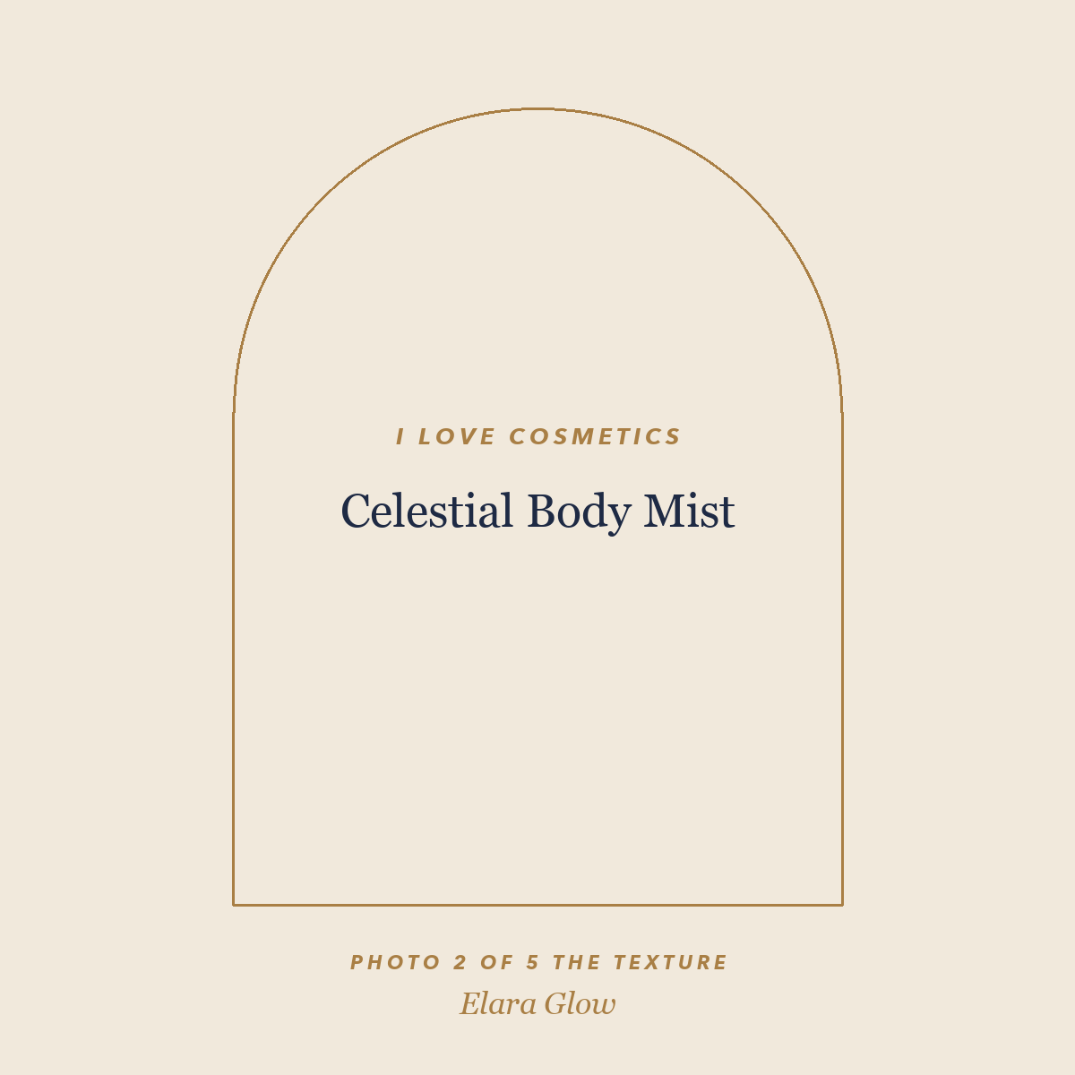 Placeholder, product photo coming soon: I LOVE Cosmetics Celestial Body Mist, 150ml