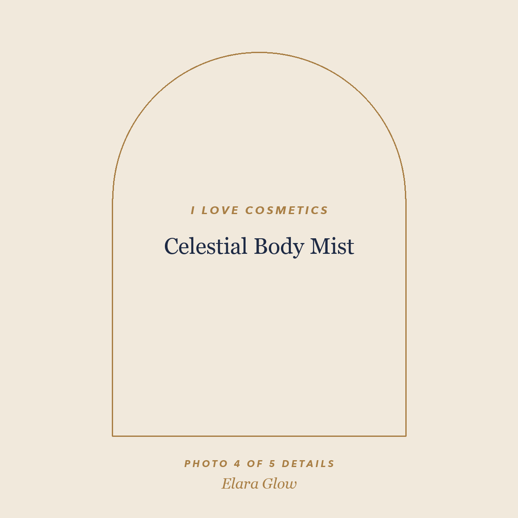 Placeholder, product photo coming soon: I LOVE Cosmetics Celestial Body Mist, 150ml