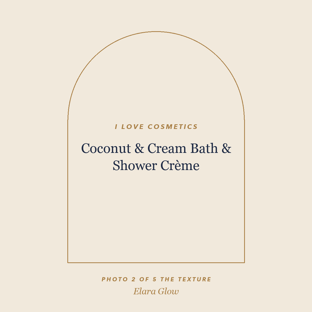 Placeholder, product photo coming soon: I LOVE Cosmetics Coconut & Cream Bath & Shower Crème