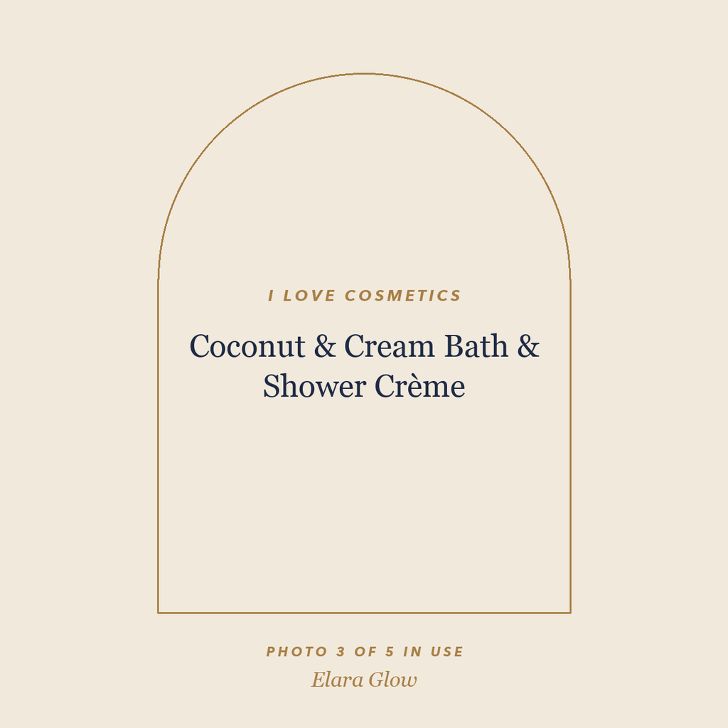 Placeholder, product photo coming soon: I LOVE Cosmetics Coconut & Cream Bath & Shower Crème