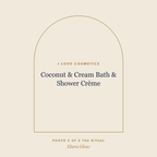 Placeholder, product photo coming soon: I LOVE Cosmetics Coconut & Cream Bath & Shower Crème