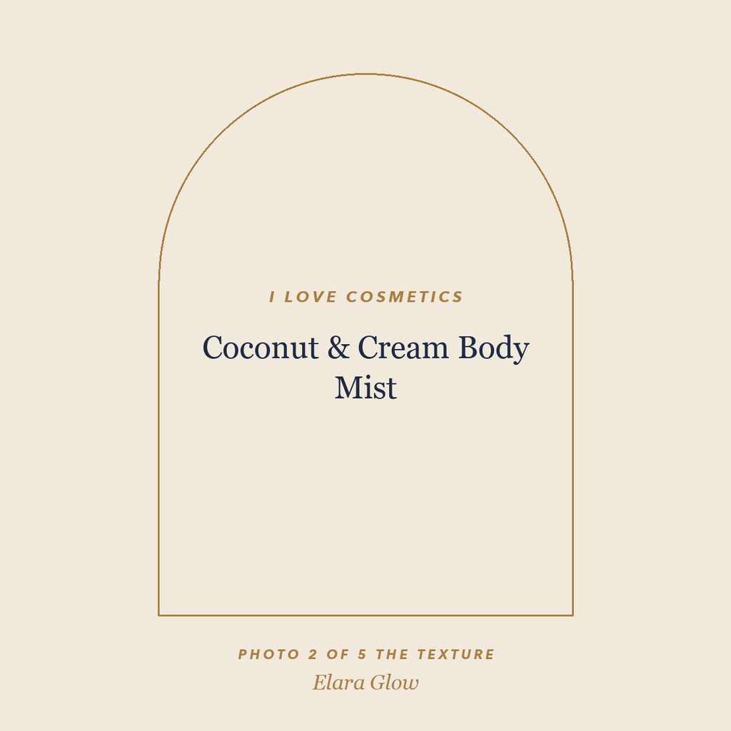 Placeholder, product photo coming soon: I LOVE Cosmetics Coconut & Cream Body Mist, 150ml