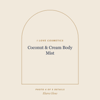 Placeholder, product photo coming soon: I LOVE Cosmetics Coconut & Cream Body Mist, 150ml
