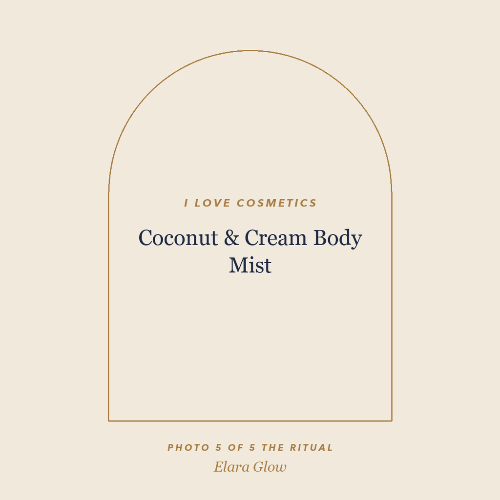 Placeholder, product photo coming soon: I LOVE Cosmetics Coconut & Cream Body Mist, 150ml