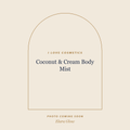 Placeholder, product photo coming soon: I LOVE Cosmetics Coconut & Cream Body Mist, 150ml