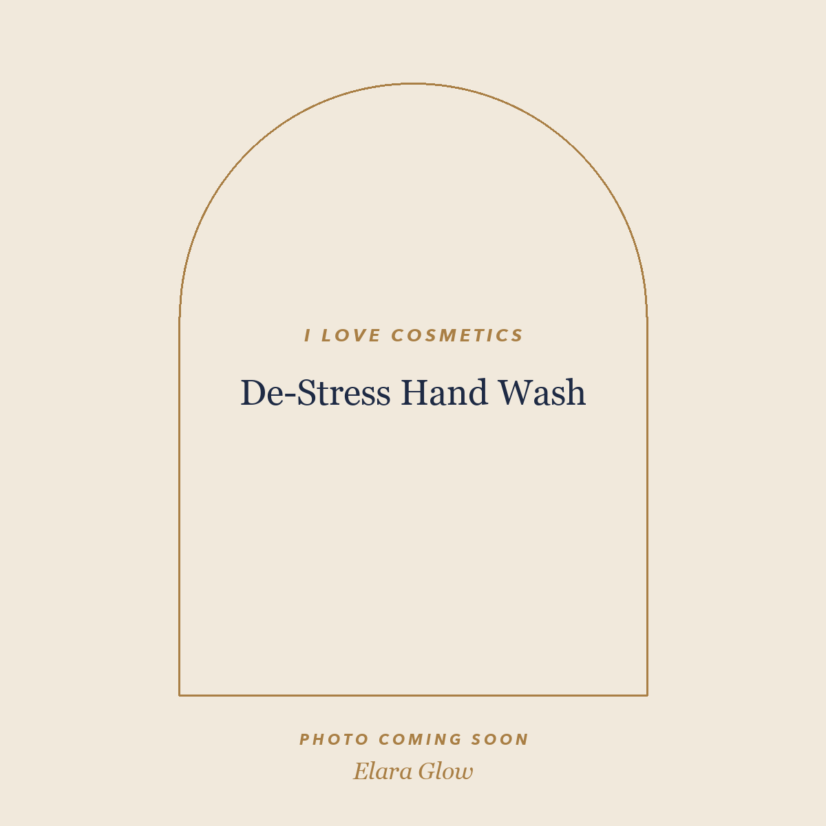 Placeholder, product photo coming soon: I LOVE Cosmetics De-Stress Hand Wash