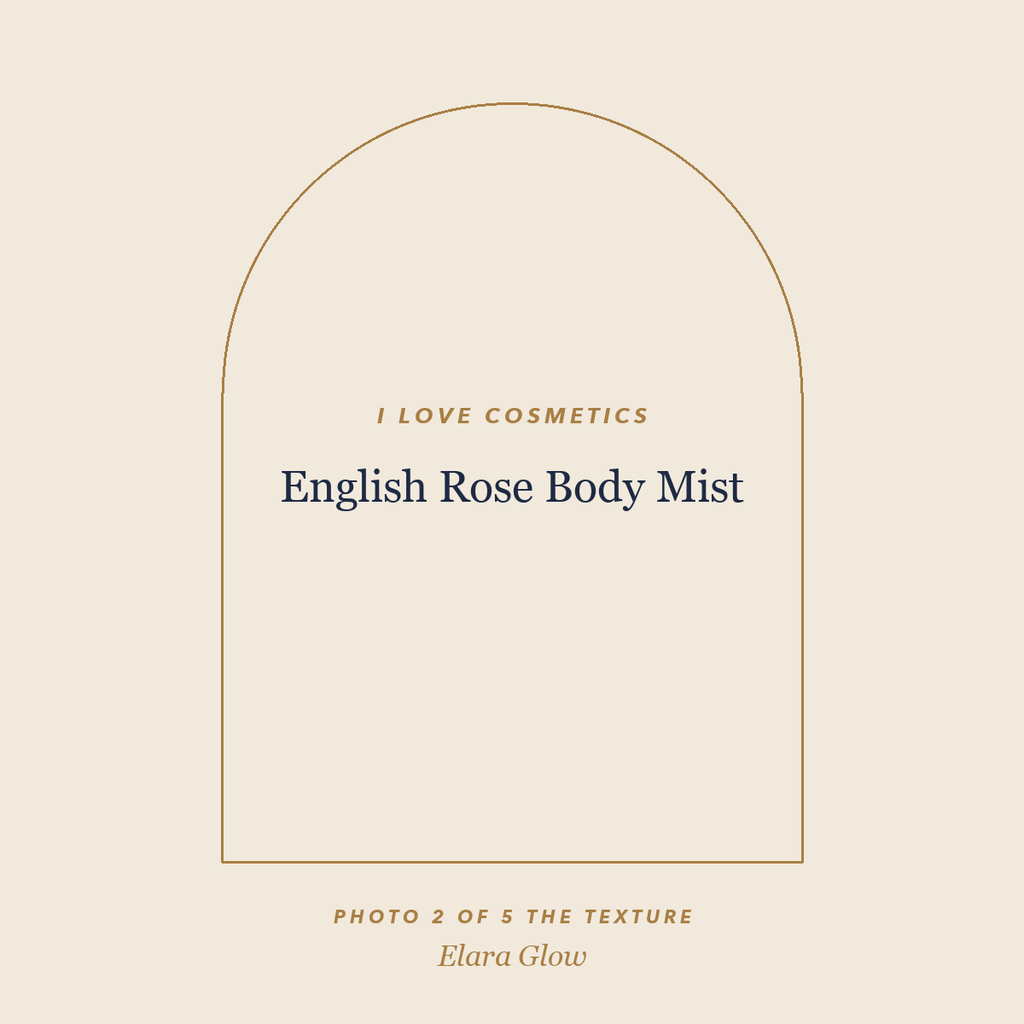 Placeholder, product photo coming soon: I LOVE Cosmetics English Rose Body Mist, 150ml