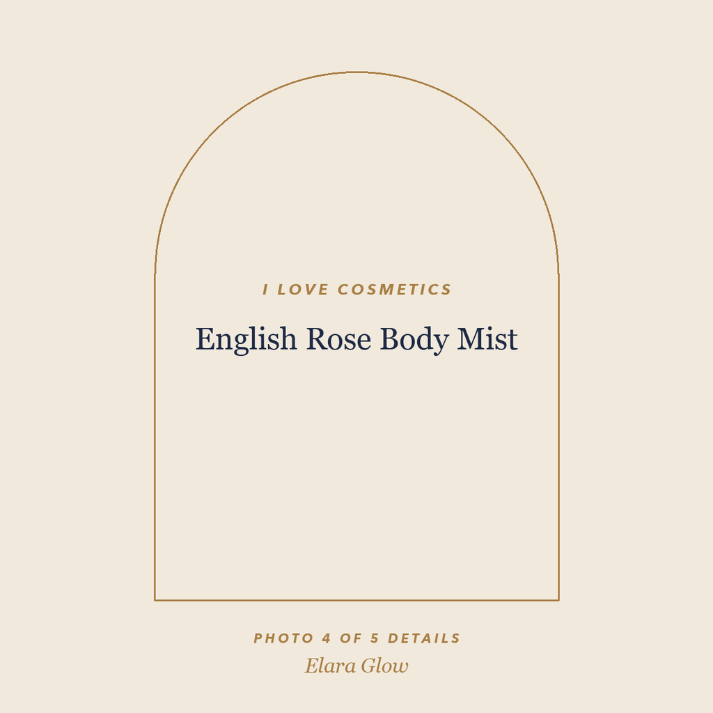 Placeholder, product photo coming soon: I LOVE Cosmetics English Rose Body Mist, 150ml