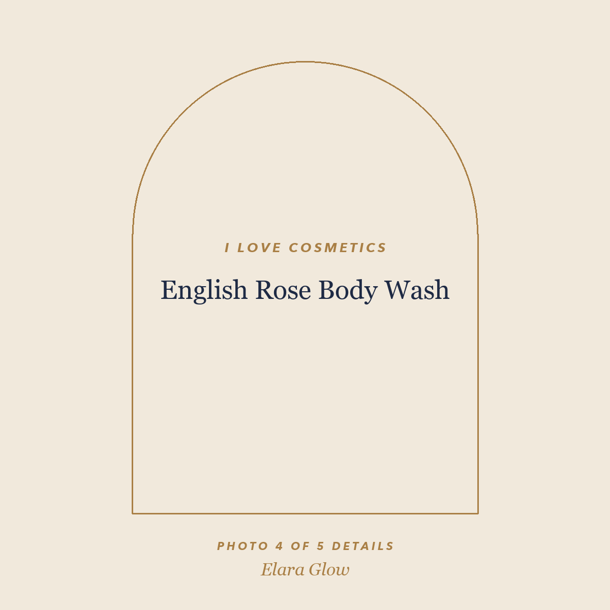 Placeholder, product photo coming soon: I LOVE Cosmetics English Rose Body Wash