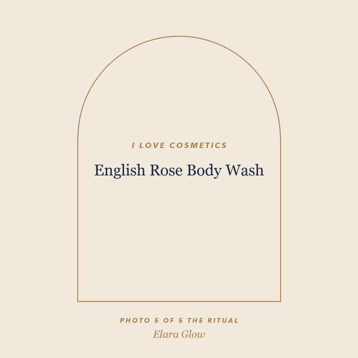 Placeholder, product photo coming soon: I LOVE Cosmetics English Rose Body Wash