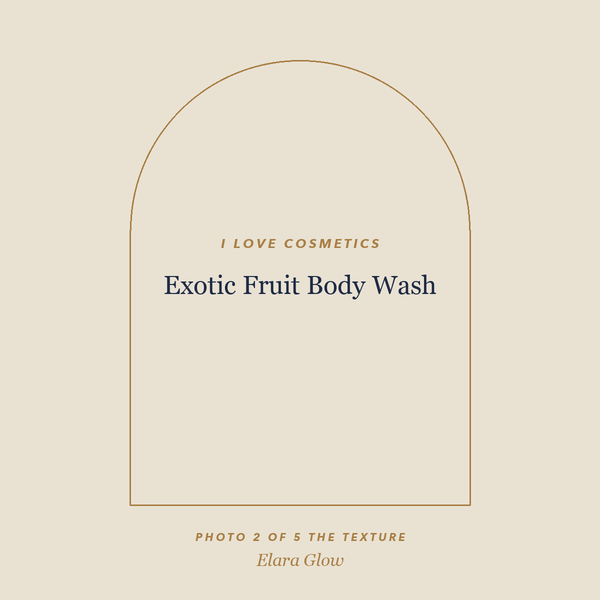 Placeholder, product photo coming soon: I LOVE Cosmetics Exotic Fruit Body Wash