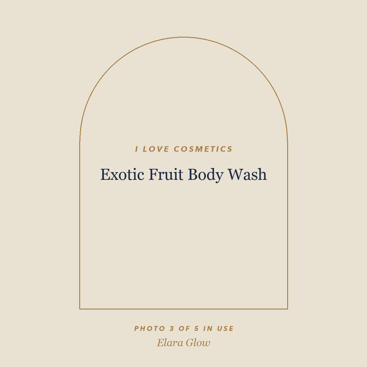Placeholder, product photo coming soon: I LOVE Cosmetics Exotic Fruit Body Wash